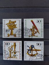 Briefmarken , Berlin ,1981, 641-644, Optische Instrumente ,gestempelt