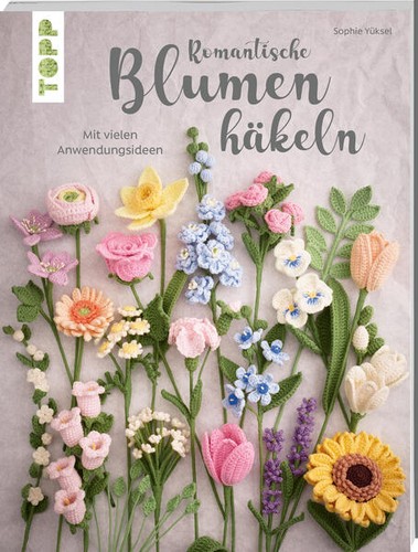 Romantische blumen häkeln - romantische,