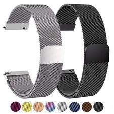 Magnet Milanese Loop Edelstahl Armband 18mm 20mm 22mm Breite Ersatz Uhrenarmband