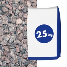 Granitsplitt Nordisch Rot 8-16mm 25kg Sack