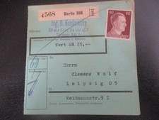 #689 Paketkarte aus BERLIN 108