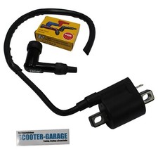 Zündspule & NGK Zündkerzenstecker für Yamaha Aerox / MBK Nitro 50 2T etc