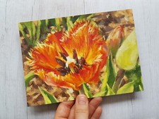 Gouache Malerei 18x13cm