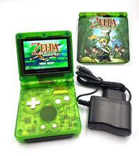 Nintendo Gameboy Advance SP AGS 101 IPS V5 LCD Bildschirm Zelda 1050mAh NEU