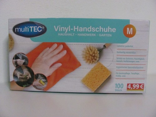 Vinyl handschuhe m - vinyl,