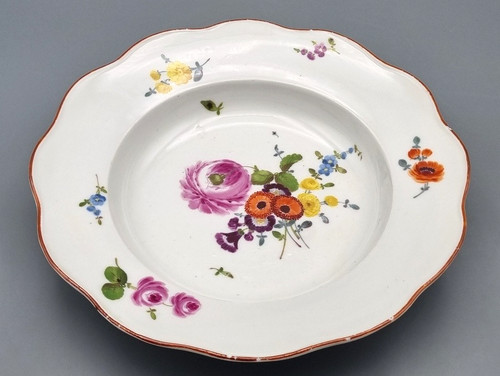 Meissen porzellan suppenteller - meissen,