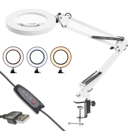 Techrebal lupenlampe led - techrebal, 5x