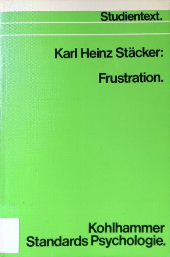 Frustration kohlhammer - frustration.,