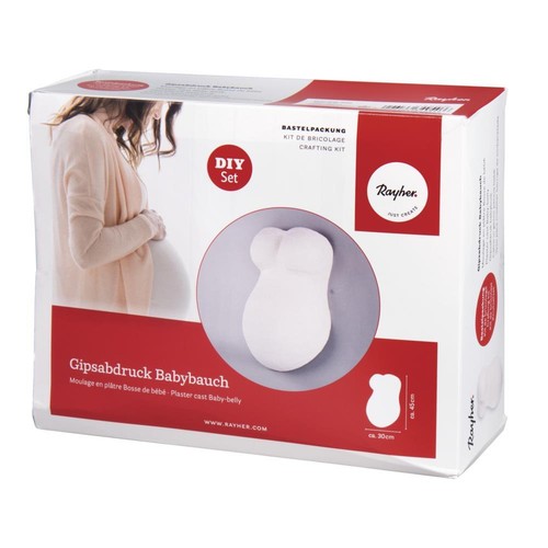Babybauch gipsabdruck set - babybauch,