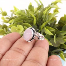 Sterlingsilber Oval Rose