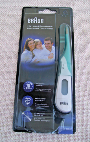 Braun thermometer high speed - thermometer,