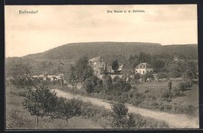 Bollendorf, Die Sauer und das Schloss, Ansichtskarte 