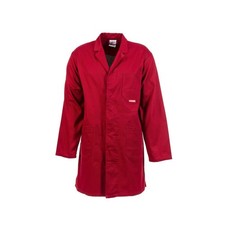 Planam Berufsmantel MG 290 mittelrot Größe 44 – Arbeitskittel - Neu