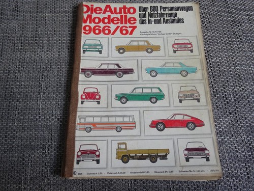 Auto katalog modelle 1966 - 7x,