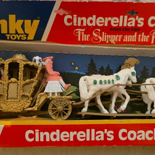 Dinky toys kutsche cinderella - toys,