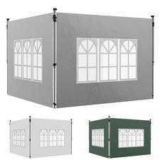 Outsunny 2er-Set Seitenteile