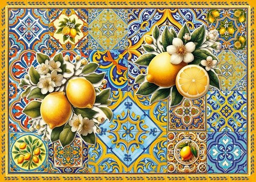 Puzzle mosaik des - mosaik,