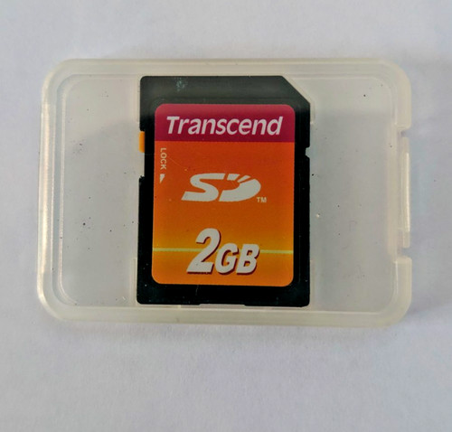 Transcend 2gb secure - 2gb, sd
