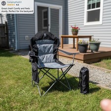 Campingstuhl Faltbar 160KG