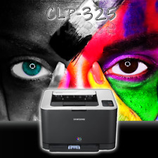 SAMSUNG Farblaserdrucker CLP-325 inkl. neue Toner