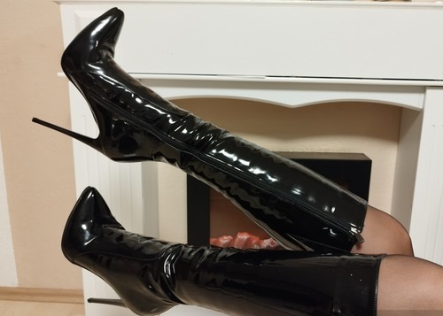 Jade high heels schwarz - high, lack