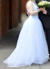 Hochzeitskleid hellblau