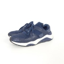 ASH Sneaker Turnschuhe Steinchen Blau Navy Gr. EUR 38