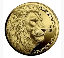 Goldmünze 2025 Löwe Big Five