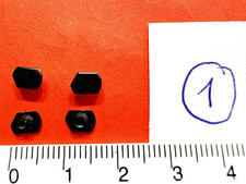 Spur HO, ROCO, Puffer, 4 Stück, (1) gebraucht