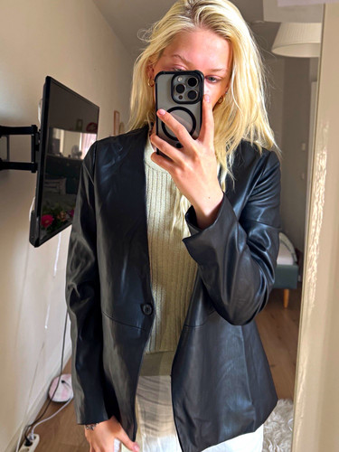 Someday damen lederblazer s - lederblazer,