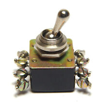 Marquardt 133 Kipp-Schalter, Metall-Hebel & Schraubanschluß, 2A / 250V, NOS