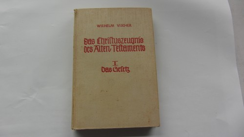 Das christuszeugnis des alten - das,