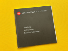 Anleitung für Leica Noctilux