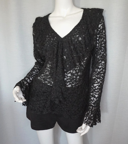 Boho shirt total spitzen - total,