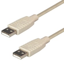 USB 2.0 Kabel 1m A Stecker auf