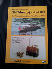 Volldampf voraus!Der Einstieg in den Dampf-Schiffsmodellbau mit Bauplan-Fachbuch