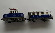 Fleischmann Zahnrad-E-Lok der - Spur H0 mit Personenzug