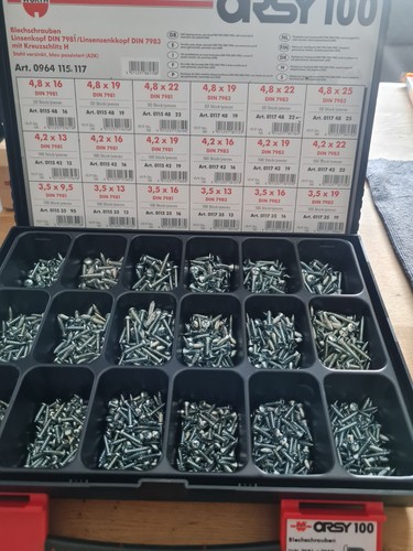 Würth orsy 100 - orsy, blechschrauben
