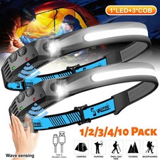 Stirnlampe COB+LED Kopflampe