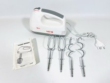 Handmixer First mit Rührbesen und Knethacken Weiß 100 Watt Handrührer