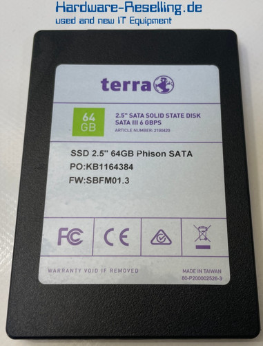 Terra 64gb phison - 64gb,
