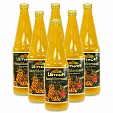 (11,65 EUR/l) 6 Flaschen 100%iger Sanddornsaft á 0,7l Sanddorn Saft