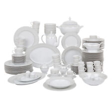 Kombiservice Geschirr Service für  12 Personen Aurora Platyna 124 Tlg.  D-765...
