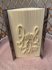 OMA & OPA • Buchkunst • Dekoration • Geschenk • Enkel • Handarbeit 