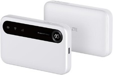 ZTE U50 Mobiler Router Hotspot 5G WiFi mit SIM-Steckplatz bis zu 32 Geräte  Weiß