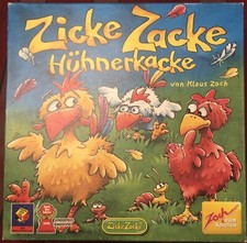 Ersatzteile Holz Huhn Hühnchen für Zicke Zacke Hühnerkacke Zoch Spiel