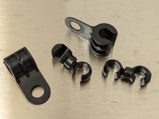 SRAM S-Haken + Rahmenhalter für Zugverlegung - 2x2 Stück - NEU