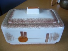 Porzellan Dose mit Deckel