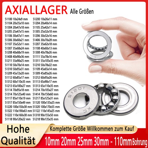 51100 51218 axiallager - -, /