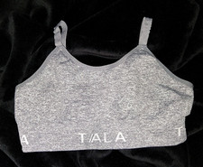 *2xT/ALA Sport-BH*silbergr.mel+schwarzGr. M*crossback*crossfit fitness yoga*1A*